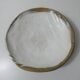 Enameled stoneware compote bowl