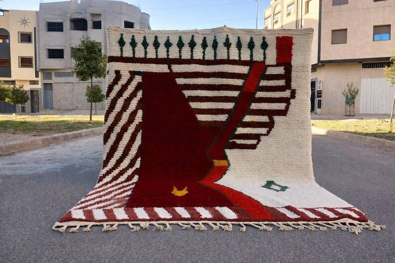 Handmade Moroccan rug 200cm x 300cm