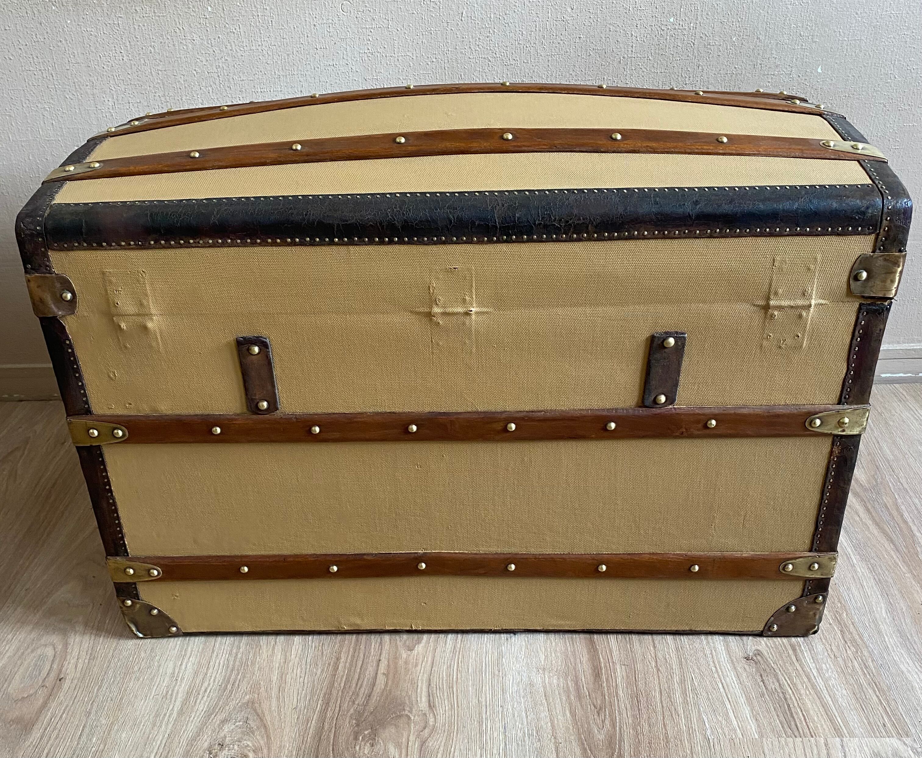 Domed trunk MOYNAT early XX century