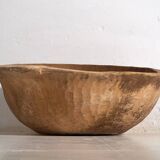 Large antique bowl in primitive style (c.1900) #3