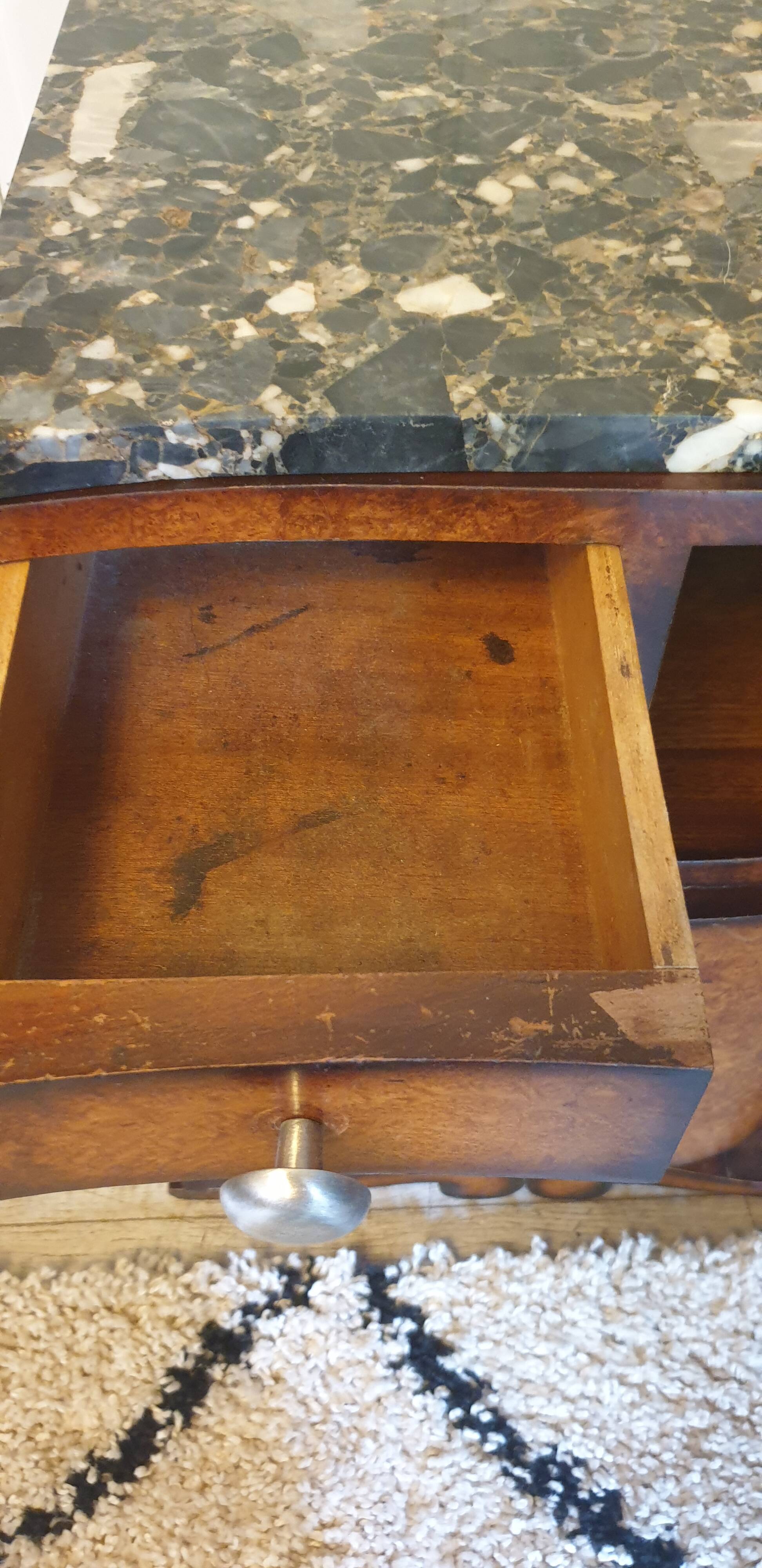 Art deco bedside table