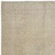 One of a kind Vintage Turkish Area Rug. Handmade Beige Large Carpet for Rustic, Country & Farmhouse Decor