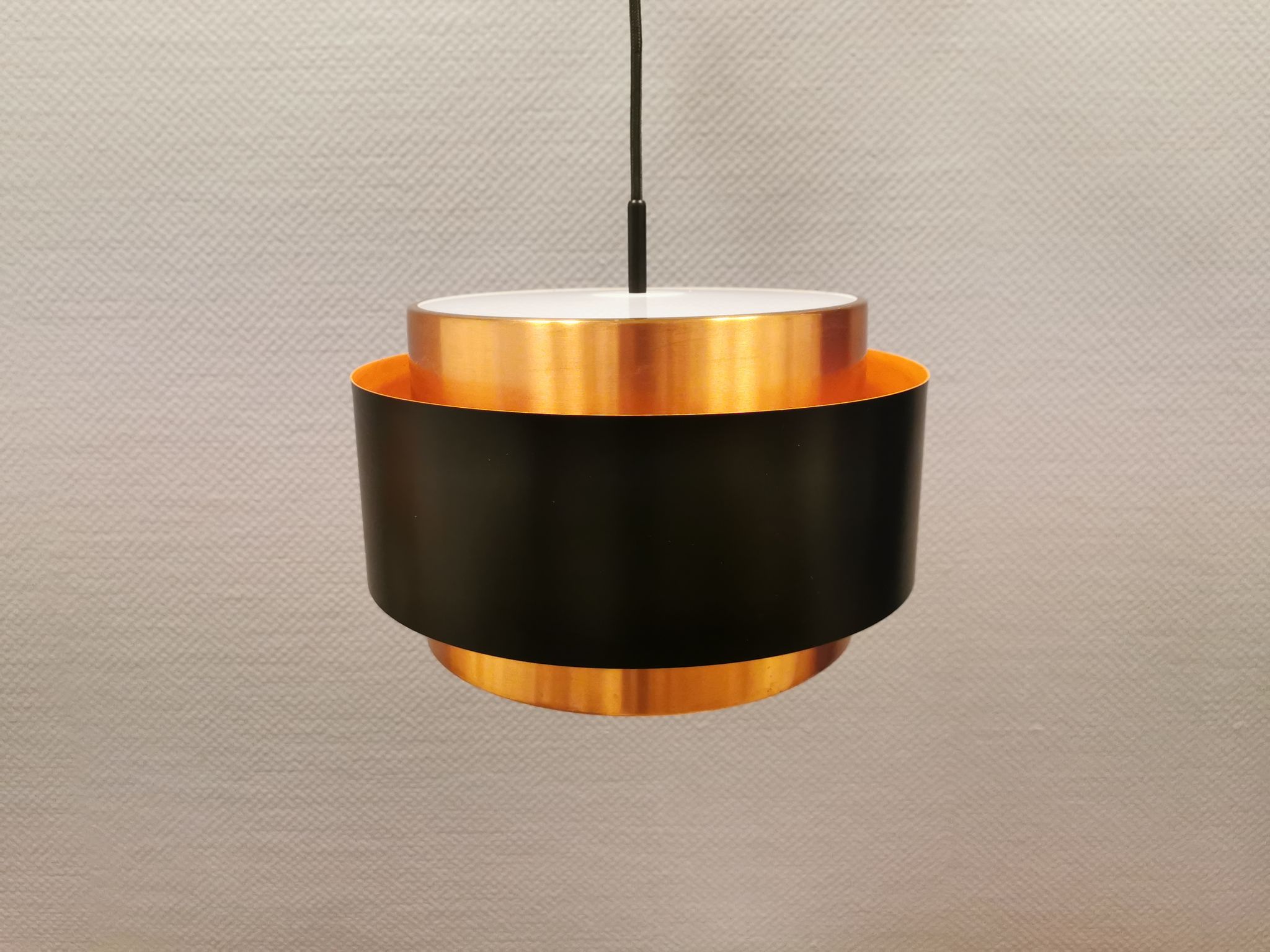 Hanging lamp, model Saturn designed by Jo Hammerborg for the Danish company Fog & Mørup in 1963
