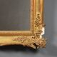 Antique carved wooden mirror, Italy, 19th century