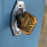 Blue wardrobe art deco 1930