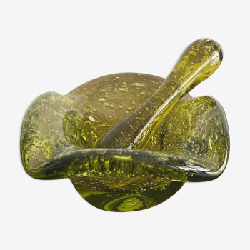 Biot bubble glass ashtray