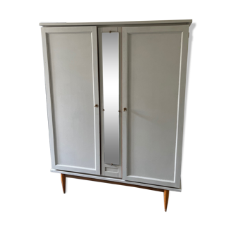 Armoire lin pieds compas