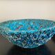 Eruptive ceramic dish from the 60s