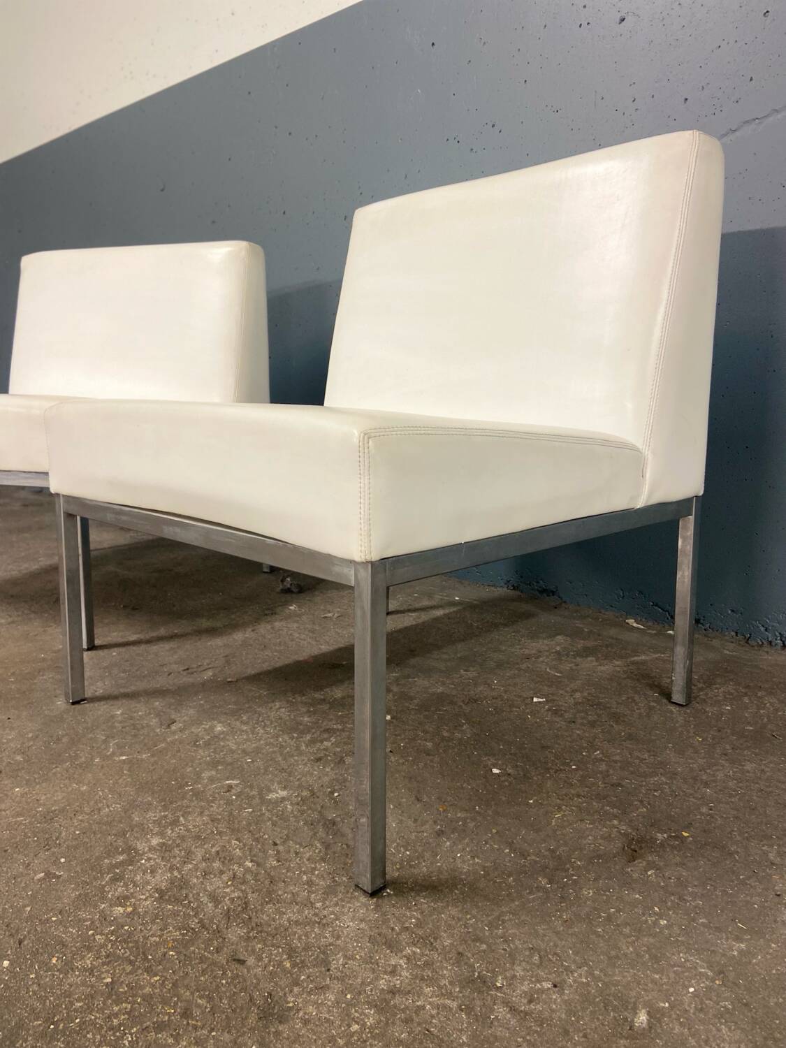 Pair of lounge chairs, circa 1970