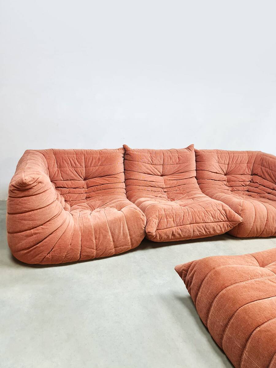 Vintage design Togo modular lounge sofa Michel Ducaroy Ligne Roset 1979