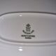 Porcelain pie dish bavaria from 1970