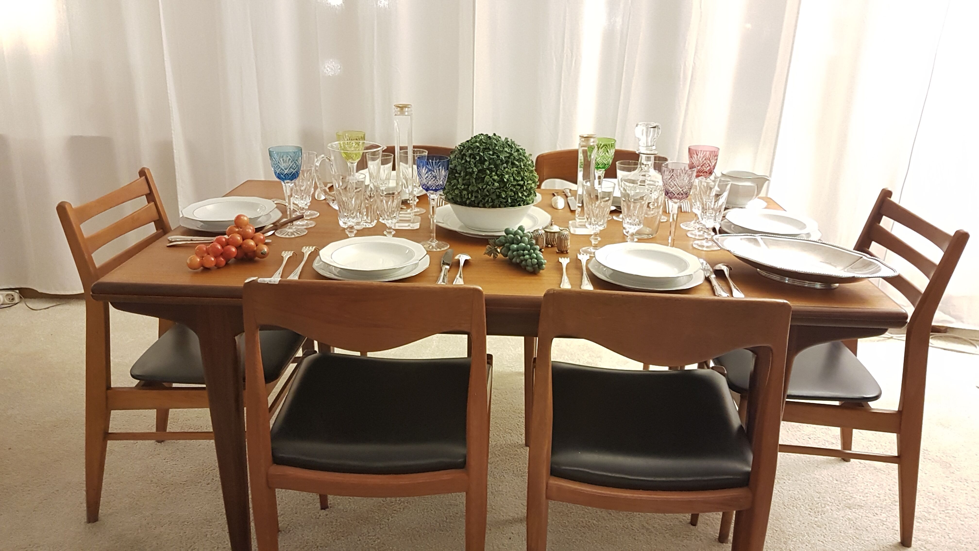 Scandinavian dining table 1960