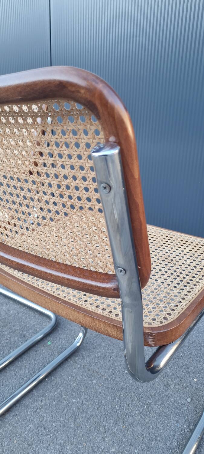 Paire de chaise b32 par Marcel Breuer