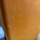 Orange velvet plant pot