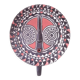 Wooden solar mask from Burkina Faso