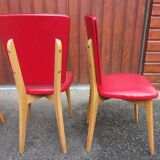 Set of 4 chairs Manucere 1972