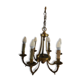 bronze chandelier