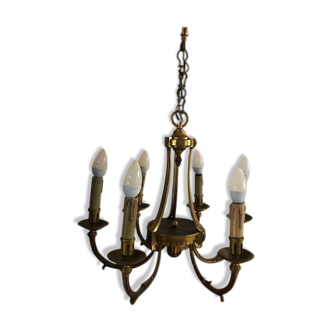 bronze chandelier