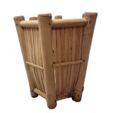 Vintage Rattan Planter, 1970s
