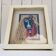 Painting work accumulation by Parviz Lak vintage art brut