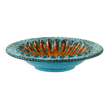 Ceramic plate, German design, 1960s, made in West Germany