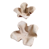 Pair of planters model handkerchief Willy Guhl, Eternit edition