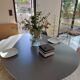 Oval table 120x160 anthracite - 6 to 8 people