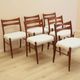 Set of six teak chairs, Danish design, 1960s, made in Denmark