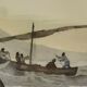 Original zoological plate of 1839 "tuna & mackerel"