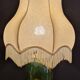 Green flowered lamp