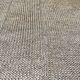 Knitted carpet in natural fiber 220x160cm