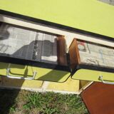 Yellow formica buffet