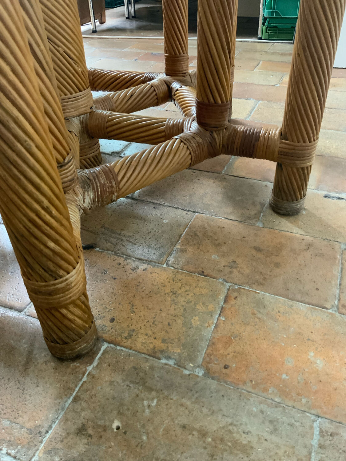 Modern and organic dining table