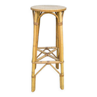Rattan stool 1960