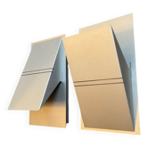 Pair of designer wall lights from the 80s-90s