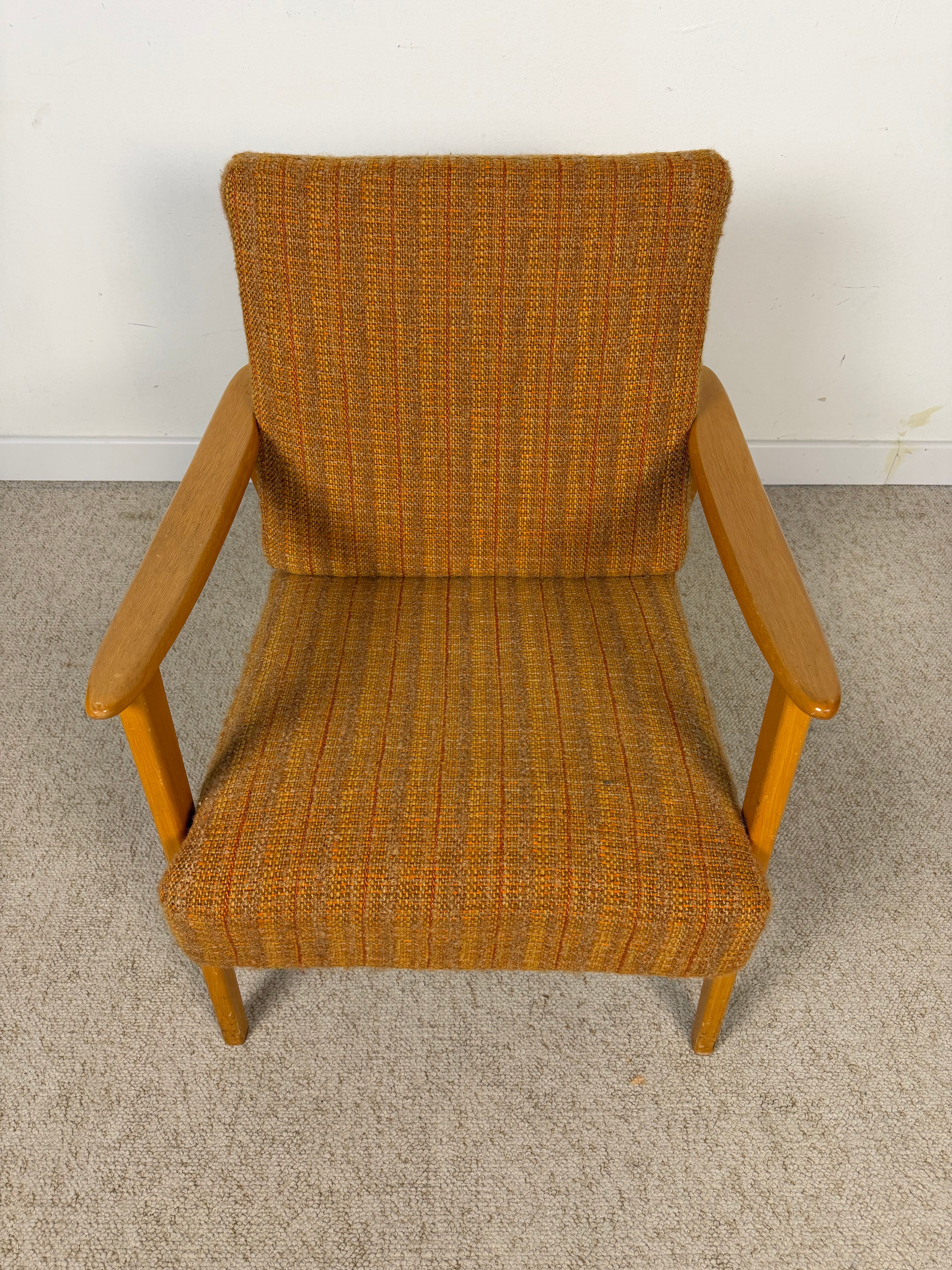 Paire de fauteuils vintage scandinaves