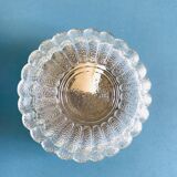 Moulded glass ceiling light