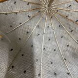 Plafonnier en verre de Murano en forme de fleur extra large par Archimede Seguso, années 1960.