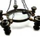 Chandelier du milieu du siècle, Pologne, années 1970