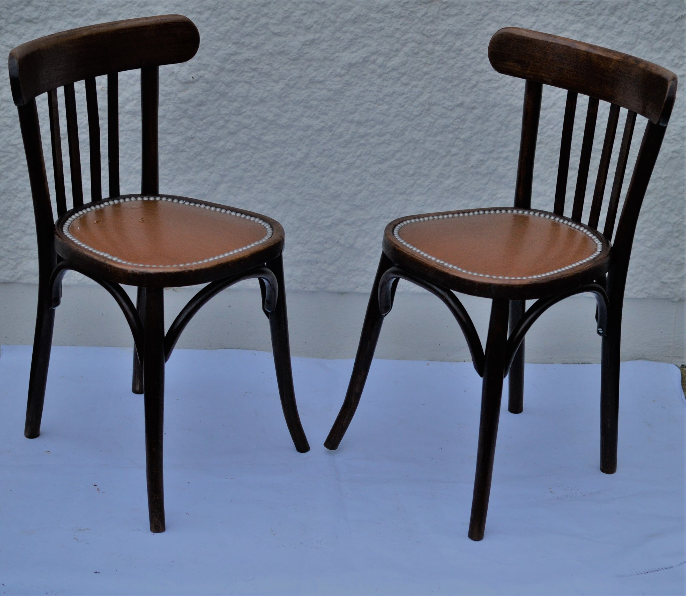 Paire de chaises bistrot Thonet