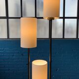 Lampadaire à trois lumières Lunel circa 1950