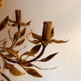 Lustre vintage décor feuillage