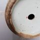 Vase celadon email blanc et bleu chinese porcelain 19th