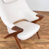 Mid-Century Teak Bravo Lounge Chair by Sigurd Resell for Rastad & Relling,