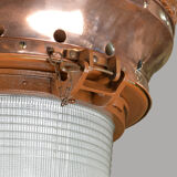 Copper chandelier