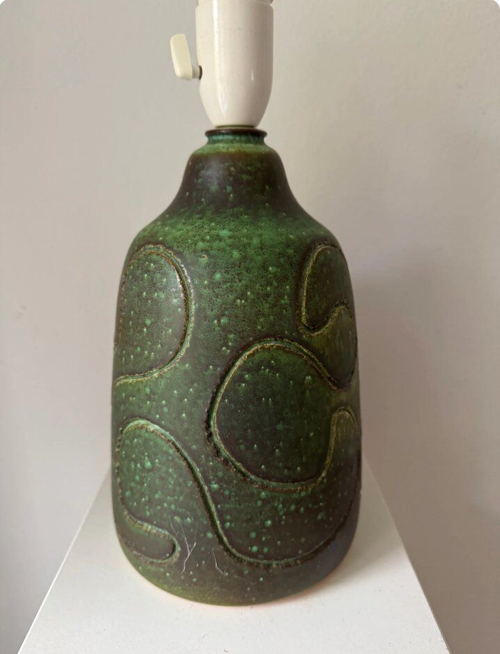 Vintage Danish table lamp by Birthe Sahl, 1970s