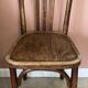 Lot de 3 chaises bistrots anciennes