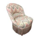 Napoleon III style toad chair