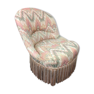 Napoleon III style toad chair