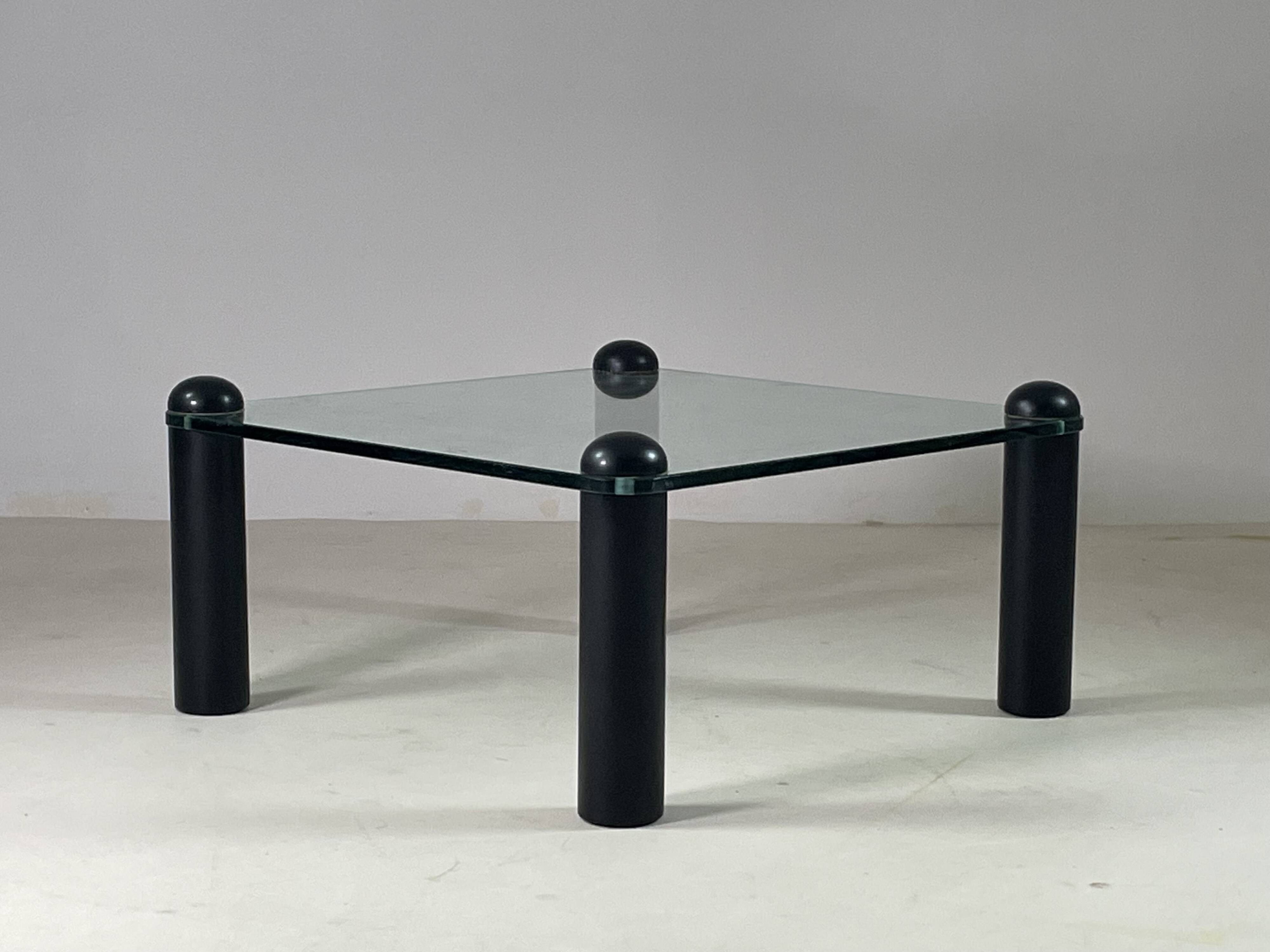 Vintage Ligne Roset coffee table, 1980s
